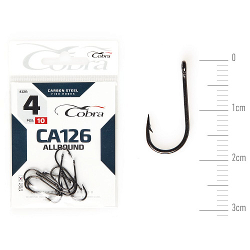 Крючки Cobra Allround VIKING сер. CA126 разм. 004 10шт.