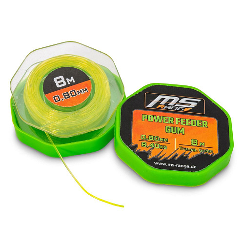 Фидергам MS Range POWER Transparent Green 0.80мм 6.40кг 8м