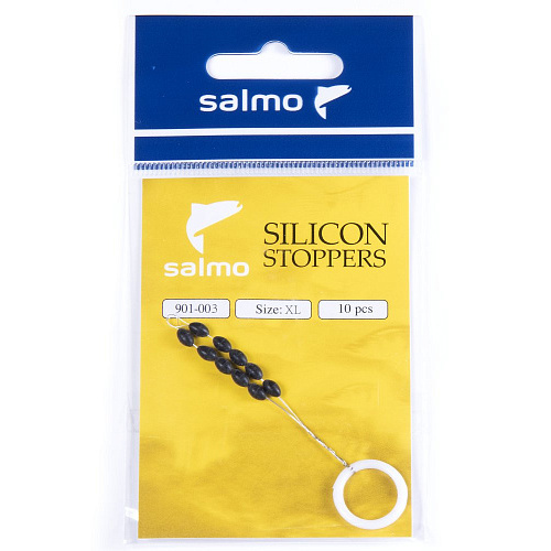 Стопоры силикон. Salmo р.003XL 10шт.