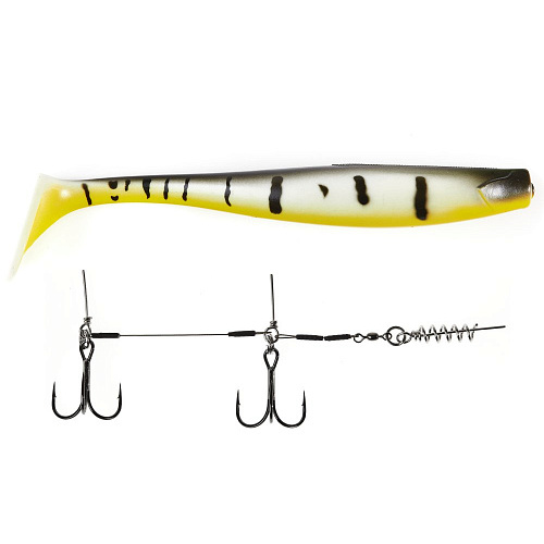 Виброхвост LJ 3D BBS Series GIANT KUBIRA SWIM SHAD 10.3in (26,00)/PG23 1шт.+Stinger XL