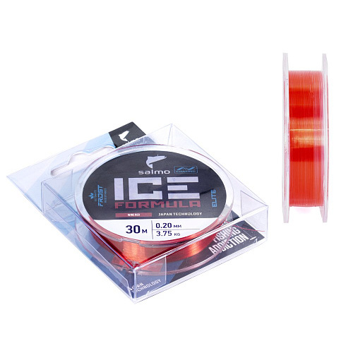 Леска моно. зим. Salmo Elite ICE FORMULA Wine red 030/020