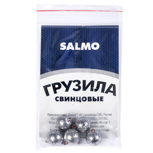 Груз-головки Salmo ЧЕБУРАШКА с разв. уш. 024г 5шт.