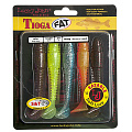 Виброхвосты съедоб. искусст. LJ Pro Series TIOGA FAT 3.9in (10.00)/MIX1 5шт.
