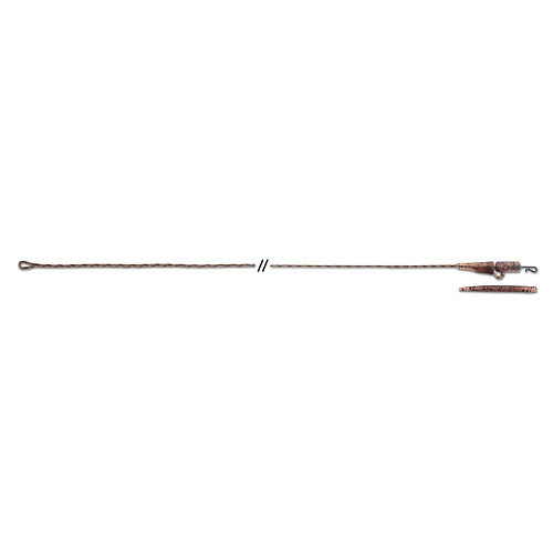 Поводки карп. из ледкора Anaconda S-CLIP Jungle Brown c безоп. клип. 50lb 80см 3шт.