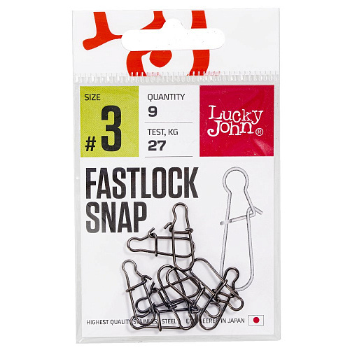 Застежки LJ Pro Series FASTLOCK SNAP 003 9шт.
