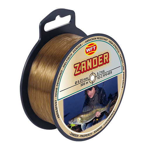 Леска моно. WFT Zielfisch ZANDER (СУДАК) 500/025