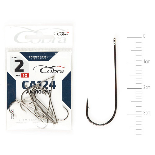 Крючки Cobra Allround ROUND сер. CA124 разм. 002 10шт.