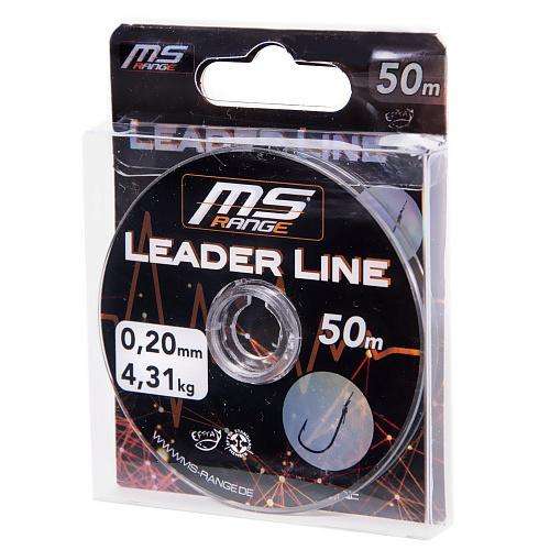 Леска моно. MS Range LEADER LINE Clear 050/020
