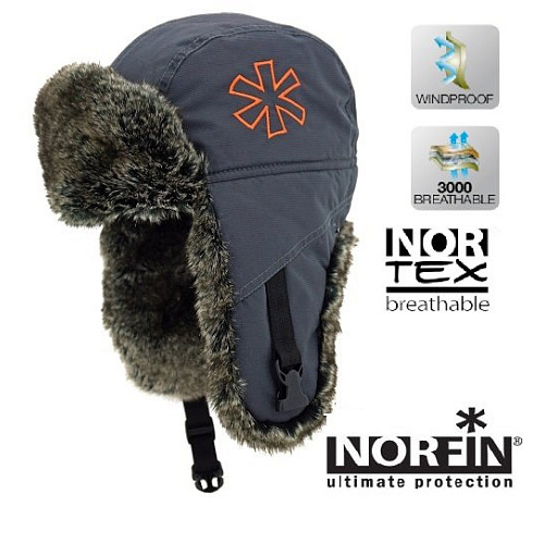 Шапка-ушанка Norfin DISCOVERY p.XL
