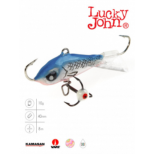 Балансир Lucky John BALTIC 4 с тр. 40мм/45H блистер