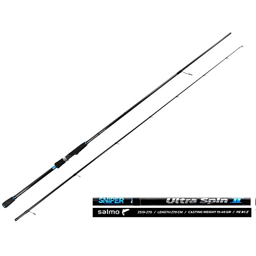 Удилище спин. Salmo Sniper ULTRA SPIN II 40 2.70