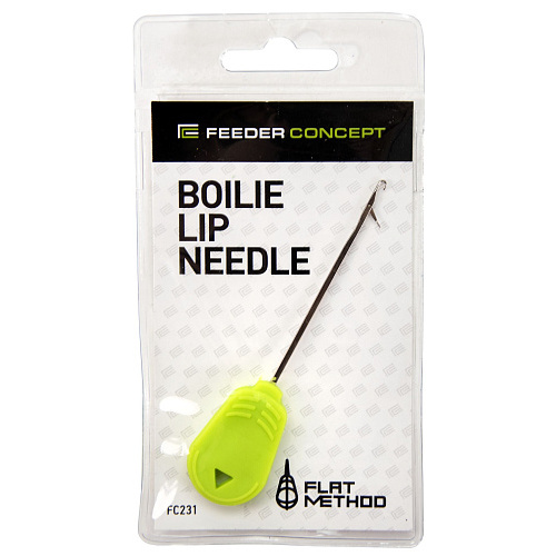 Игла насадочная FC Flat Method BOILIE LIP NEEDLE с замком