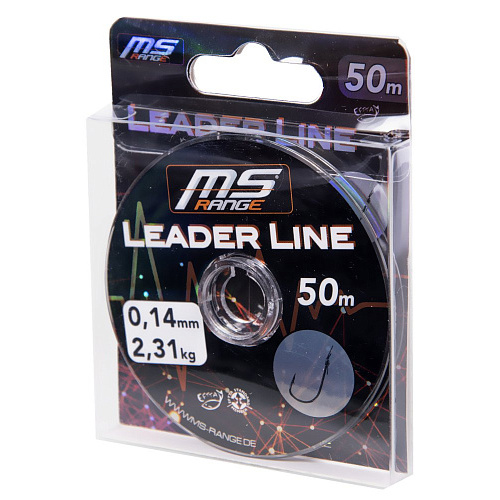 Леска моно. MS Range LEADER LINE Clear 050/014