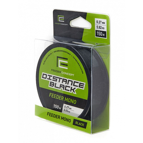 Леска монофильная Feeder Concept Distance Black 150/027