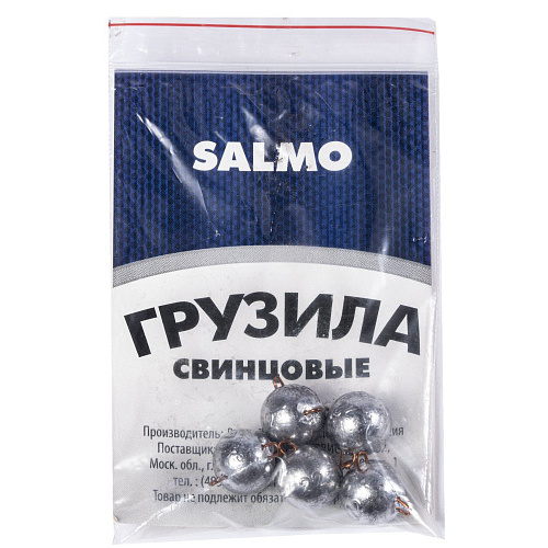 Груз-головки Salmo ЧЕБУРАШКА с разв. уш. 022г 5шт.