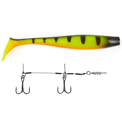 Виброхвост LJ 3D BBS Series KUBIRA SWIM SHAD 9.0in (22,86)/PG14 1шт.+Stinger L