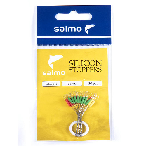 Стопоры силикон. Salmo р.003S 30шт.