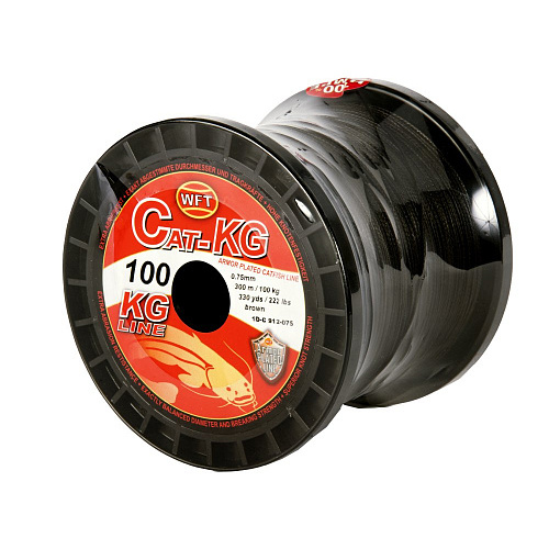 Шнур плетёный WFT KG CAT Brown 300/075