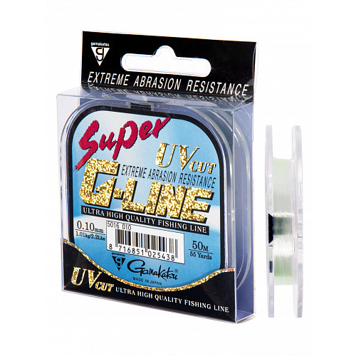 Леска монофильная Gamakatsu G-Line SUPER 050/010