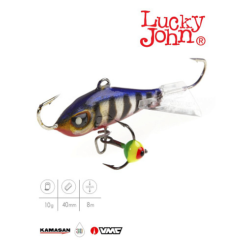 Балансир Lucky John BALTIC 4 с тр. 40мм/114 блистер