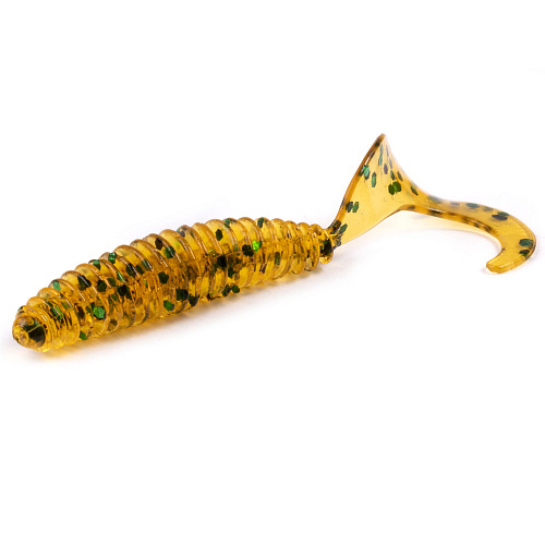 Твистеры съедоб. искусст. LJ Pro Series ULTRAWORM CURLY 3,0in (07.62)/PA19 7шт.