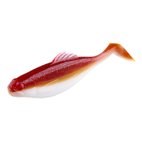 Виброхвосты съедоб. искусст. LJ Pro Series ROACH PADDLE TAIL 3.5in (08.89)/G01 6шт.
