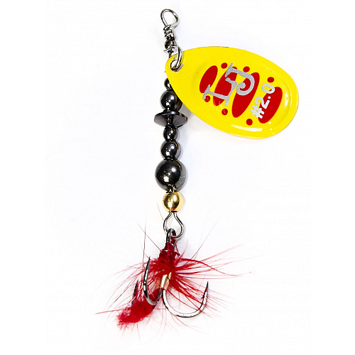 Блесна вращающаяся Lucky John BONNIE BLADE 2 04.3г 010 в блистере