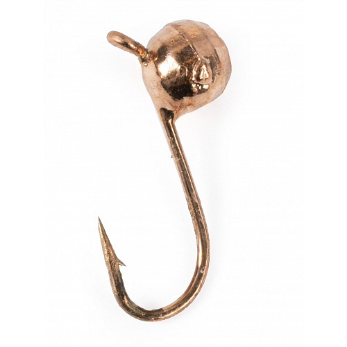 Мормышка вольфрамовая Lucky John ШАР гран. с петелькой 030/20