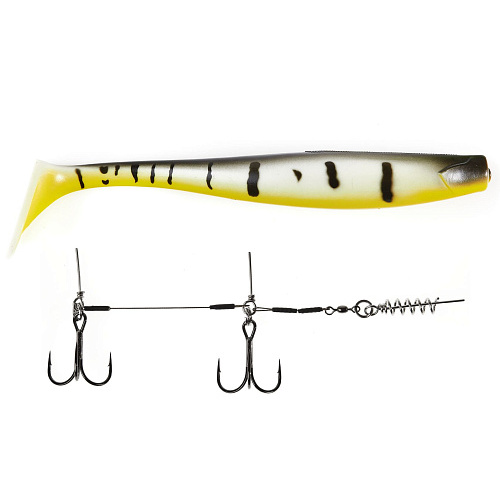Виброхвост LJ 3D BBS Series GIANT KUBIRA SWIM SHAD 10.3in (26,00)/PG23 1шт.+Stinger XL