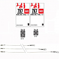 Поводки стал. 7x7 LJ Pro Series SSW оснащ. вертл. и застеж. покр.нейлон d 0,36мм /12кг/25см/2шт.