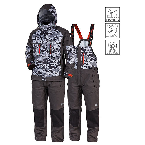 Костюм демисезон. Norfin PRO DRY 3 CAMO 05 р.XXL