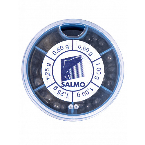 Грузила Salmo ДРОБИНКА PL 6 секций крупные 050г набор