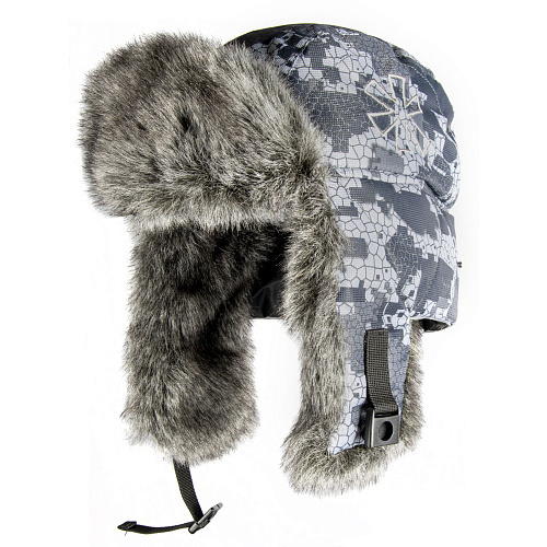Шапка-ушанка Norfin EXPLORER CAMO p.L