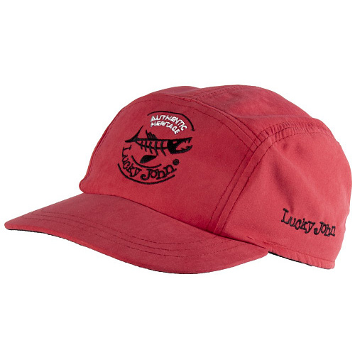 Бейсболка Lucky John FISH RED 03 р.L