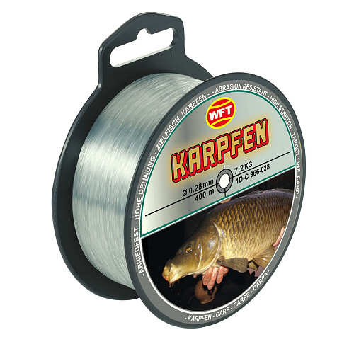 Леска моно. WFT Zielfisch KARPFEN (КАРП) 400/028