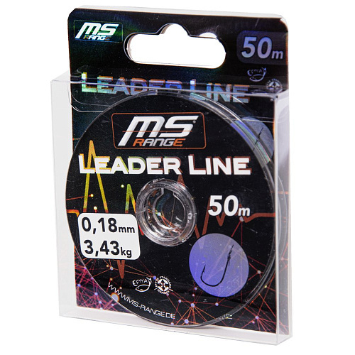 Леска моно. MS Range LEADER LINE Clear 050/018
