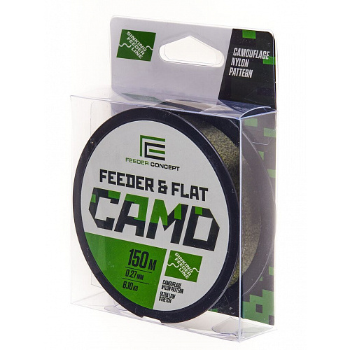 Леска монофильная Feeder Concept FEEDER & FLAT Camo 150/027