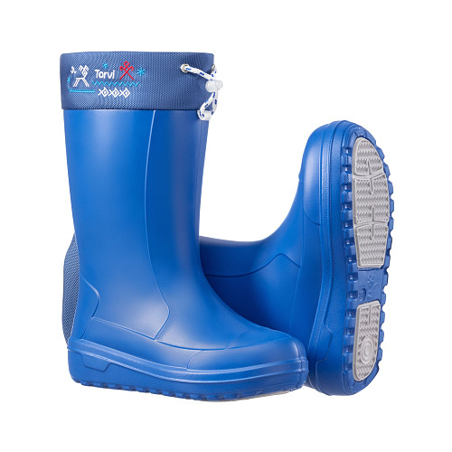 Сапоги жен. с манж. и мех. утеп. TORVI ОНЕГА -40С ЭВА ТЭП син. р.36