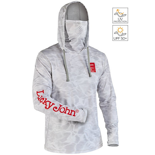 Джемпер Lucky John SUN PRO HOODIE GRAY 05 р.XXL