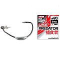Крючки офсетные Lucky John PREDATOR сер. LJH357 разм.K04/0 3шт.