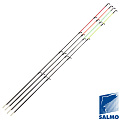 Вершинки сигнальн. удил. фидер. Salmo 4.00OZ 3.3мм графит 5шт. набор