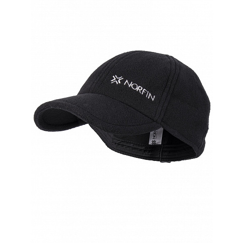 Шапка-бейсболка Norfin FLEECE BLACK р.L