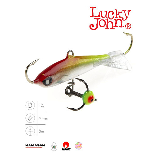 Балансир Lucky John NORDIC 4 с тр. 40мм/02H блистер
