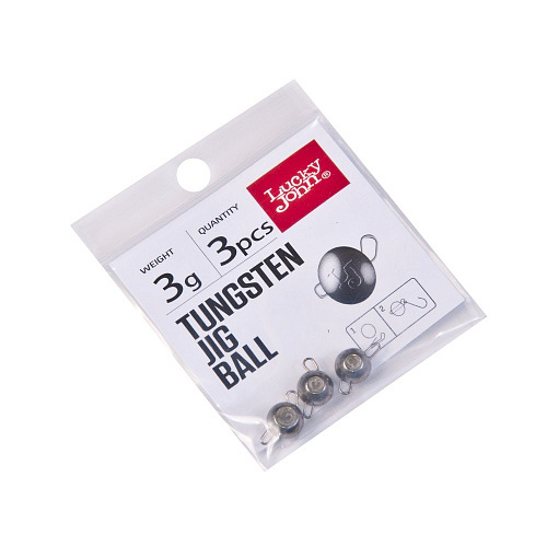 Груз-головки LJ Pro Series TUNGSTEN JIG BALL вольф. разбор. 003г 3шт.