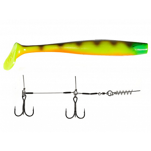 Виброхвост LJ 3D BBS Series GIANT KUBIRA SWIM SHAD 10,3in (26,00)/PG30 1шт.+Stinger XL