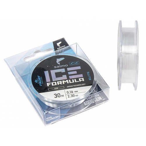 Леска монофильная зимняя Salmo Elite ICE FORMULA Clear 030/016