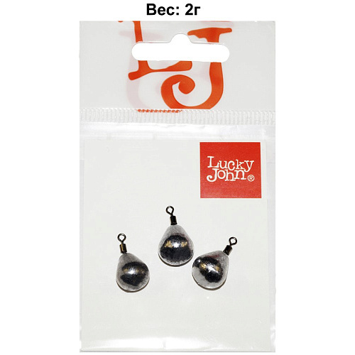 Грузa Lucky John JIG RIG 02.0г 3шт