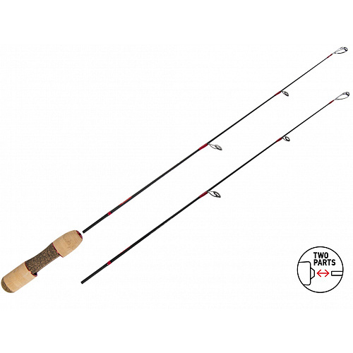 Удилище зимнее Lucky John C-TECH VIB DUET два хлыста 57см