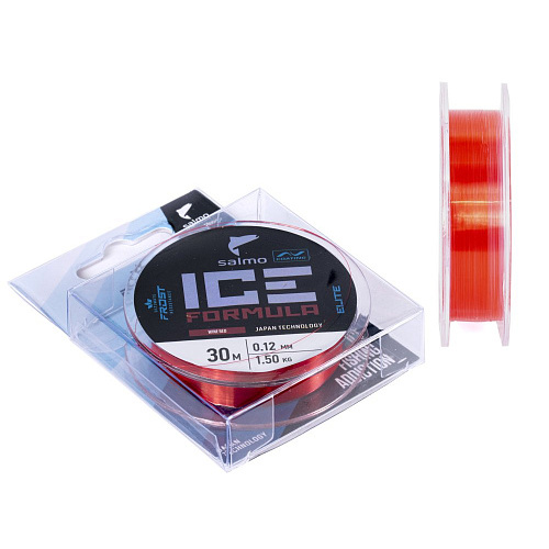 Леска моно. зим. Salmo Elite ICE FORMULA Wine red 030/012