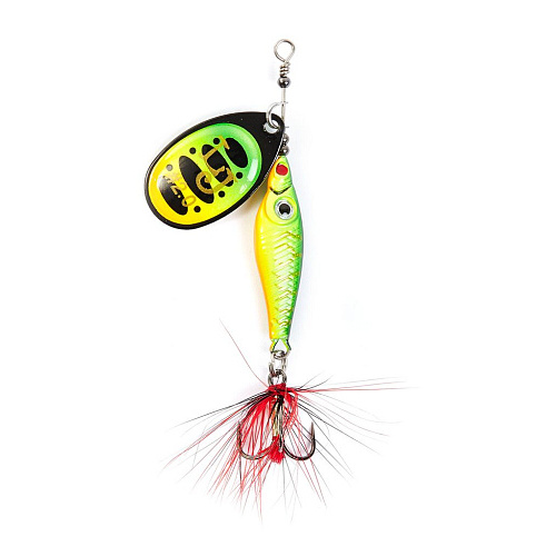 Блесна вращ. Lucky John TRIAN BLADE ROUND 09.0г 008 в блистере